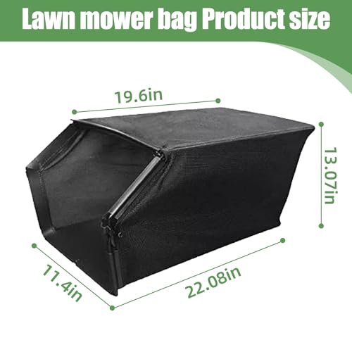 FIX ZHANG 2024Upgrade Lawnmower Grass Bag Replacement for Troy Bilt 21” Lawnmower Bag964-04117A， 964-04117B, 664-04117A, for Models TB210 TB260 TB280ES TB130 TB230 TB280(without Grass Catcher Frame) - Thumbnail 7