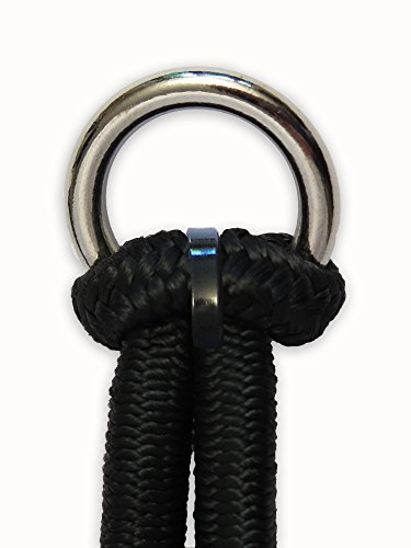 Jerk-Ease Bungee Dog Leash Extension - Large Black - Thumbnail 7