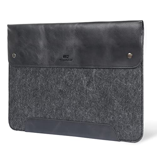 Funda cuero MacBook Pro 16 negra MacBook Air 15 M1 M5 1