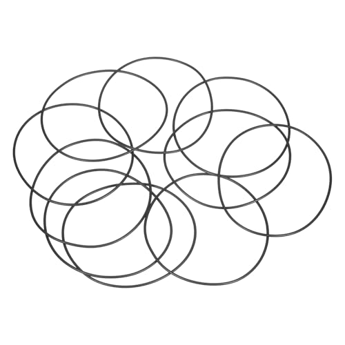 PATIKIL Nitrile Rubber O Ring, (88mm OD 84mm ID 2mm Width) (10 Pcs), Metric Buna-N NBR Sealing Gasket Resist Oil Heat O-Rings, Suit for - Lumbing/Water Hose/Faucet/Automotive Repair