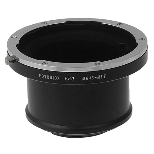 Fotodiox Pro Lens Mount Adapter, Mamiya 645 Mount Lens - Micro 4 3 Camera Camcorder Adapter
