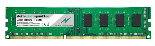 dekoelektropunktde 4Go Mémoire RAM Convient pour ASUS Maximus IV Extreme-Z, DDR3 UDIMM PC3