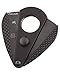 Xikar Xi3 Double Guillotine Cigar Cutter, Cuts 54 Ring Gauge Half, Unique Ergonomic Teardrop Shape, 440 Stainless Steel with an HRC of 57, Phantom Carbon Fiber
