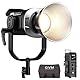 GVM 600 W LED Videoleuchte, zweifarbige COB Studiolicht mit APP/DMX-Steuerung, 2700 K bis 7500 K, 128000Lux/1 m, Fotografie Dauerlicht für Studio, Film, Videoaufnahmen, YouTube, Fotolicht CRI97+