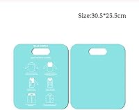 Vista 2 de Zerodis Tabla plegable para camisas, tabla plegable para camisetas, tabla plegable de plástico, carpeta de lavandería, herramienta de almacenamiento