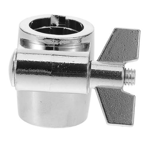 COSMEVIVI Bass Drum Clamp Extension Cowbell Clip Sturdy Zinc Alloy Mounting Bracket