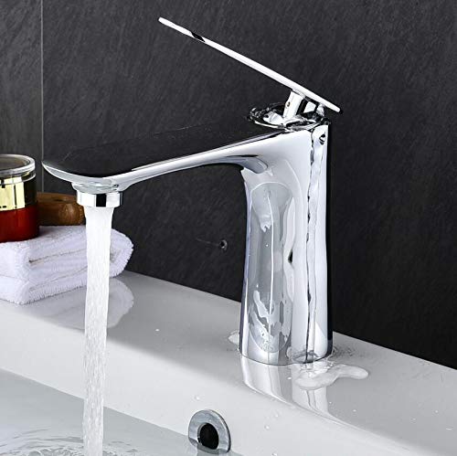 Mitigeur de lavabo orange JCAKES robinet salle de bain laiton - 2