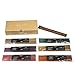 Aromatherapy Hosley's 240 Pack Assorted Highly Fragranced Incense Sticks - Dragon's Blood, Earth, Full Moon, Sensual Therapy, Spiritual, Wildberry. Infused with Essential Oils. O3