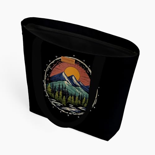 Image of The Purple Tree Eco-Friendly Canvas Tote Bag, Sustainable, Reusable Shopping, Beach, Travel or Everyday Tote, Wide Tote Bag