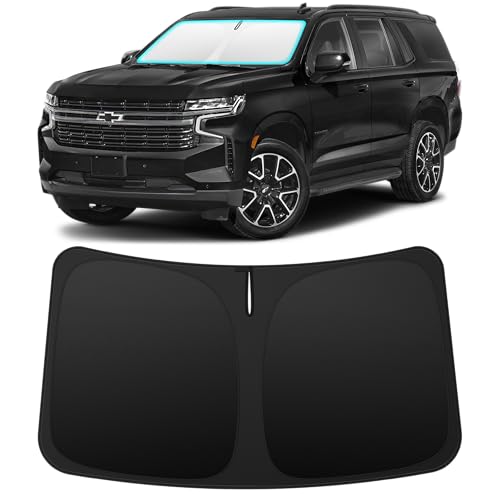 Image of INSAUTO Custom Fit Windshield Sun Shade for Chevrolet Tahoe 2021-2026