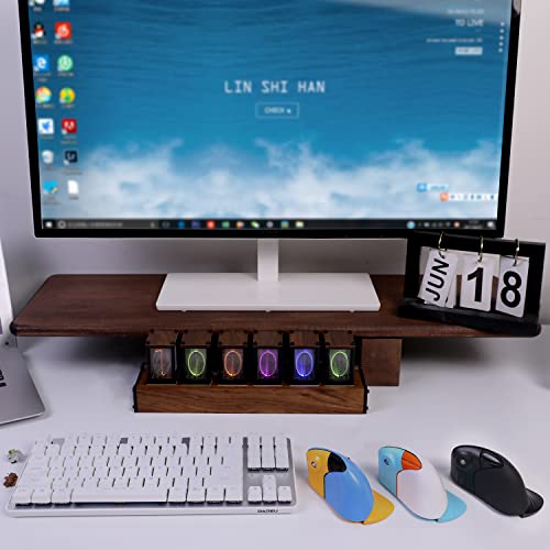 Dareu Vertical Wireless Ergonomic 89G Lightweight Optical Mouse, 2.4G Rgb Mouse Reduce Wrist/Hand Strain, 800/1200/1600 Dpi, 6 Buttons For Laptop, Desktop, Pc, Mac (Blue&Yellow) #TOP5