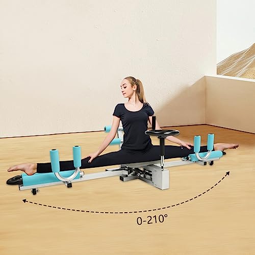 Ejercitador de piernas plegable con ajuste 0-210° y capacidad 150 kg miniatura 5