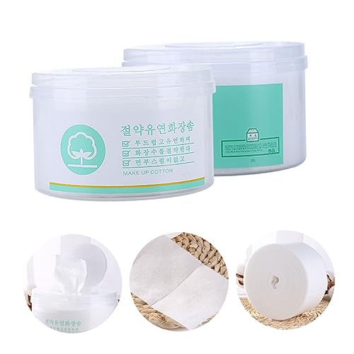 NOLITOY Cotton Suit 600pcs Makeup Cotton Pads Gentle Sanitary for Nail Art Cosmetics