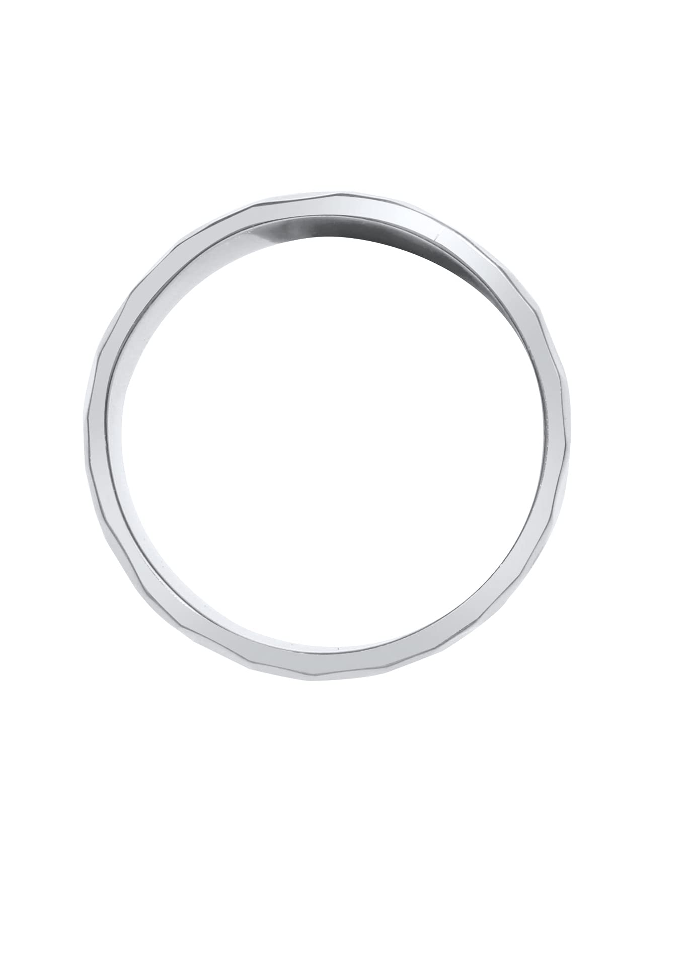 Kuzzoi Anillo para hombre con diseño martillado, anillo de banda macizo de en plata de ley 925, anillo de plata pulido martillado, anillo para hombres