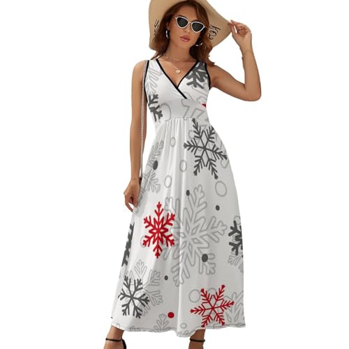 Robe de plage sans manches vêtement d'été fluide style bohème chic
