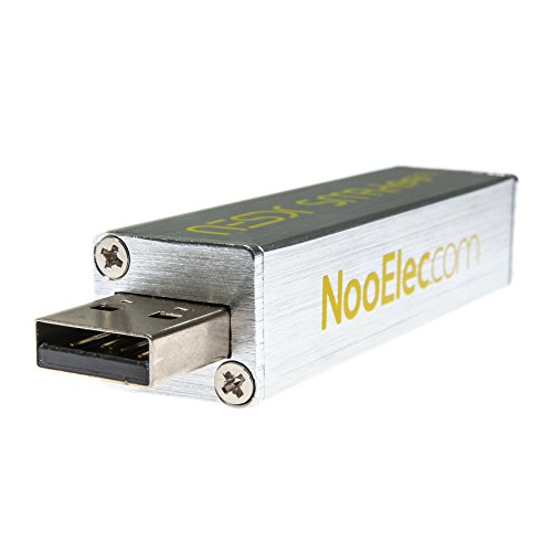 Image of NooElec NESDR SMArTee XTR SDR - Premium RTL-SDR w /Extended Tuning Range, Aluminum Enclosure, Bias Tee, 0.5PPM TCXO, SMA Input. RTL2832U & E4000-Based Software Defined Radio
