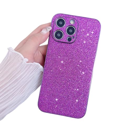 Étui de téléphone à paillettes pour iPhone 12 Pro protège objectif rose