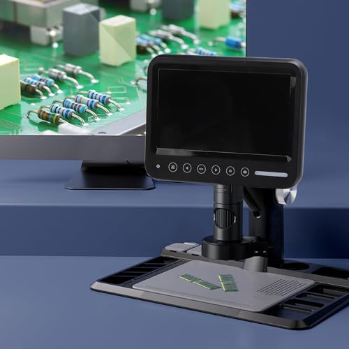 Microscope à souder numérique HD avec grand écran IPS de 7 pouces - 4