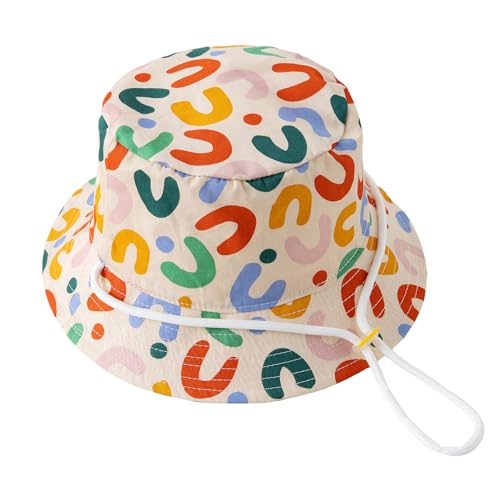 Jastore Kids Toddler Reversible Bucket Hat Baby Boys Girls Sun Hat Fishing Hat for Outdoor Activities Travel4