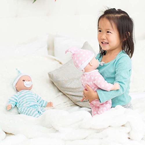 Melissa & Doug Mine To Love Twins Luke & Lucy 15” Light Skin-Tone Boy And Girl Baby Dolls With Rompers, Caps, Pacifiers - Twin Baby Dolls, First Baby Dolls For Toddlers 18 Months And Up #TOP3