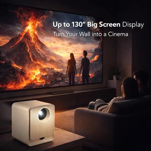 Image of Maizic Smarthome Tej Ultra Pro 8K Smart LCD Projector | 15000 Lumens | Native 7680x4320 Resolution | Android 13 | Auto Keystone & Auto Focus | 130 inch Screen | Netflix, Prime Video, YouTube | WiFi6&BT5