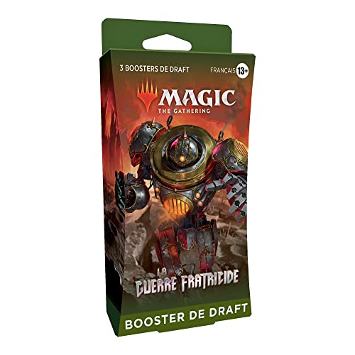 Magic The Gathering Pack de 3 boosters de Draft La Guerre Fratricide (Version Française) D0313101 Multicolore Cover