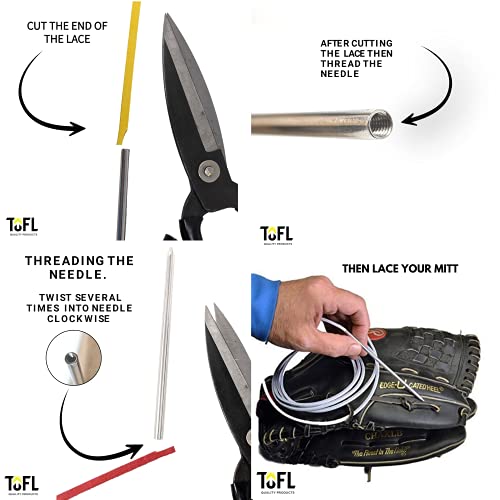 TOFL Softball And Baseball Glove Lace Kit Mitt Lace