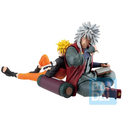 Ichibansho Figure BAS67071 Naruto Shippuden - Naruto Uzumaki & Jiraiya  thumb #2