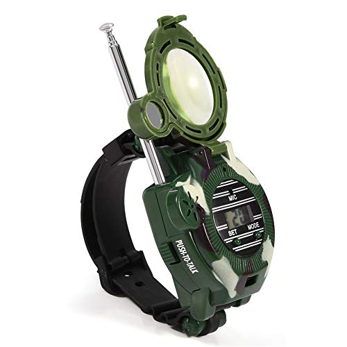 2Pcs Walkie Talkie Watch for Kids, Mini Walkie Talkie Toy Watch Walkie Talkies 7