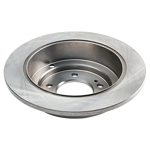 Image of TRQ Rear Brake Pad & Rotor Kit, with Chemical Kit Ceramic Compatible with 2004-2006 Kia Amanti