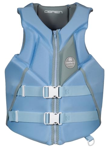 OBrien Womens Aviator Womens Life Jacket Coast Guard & Transport Canada Approved Flexible Panels Lightweight Secure Fit