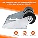 DTNESS 8 Inch Boat Trailer Rollers with Panel Brackets Assembly, Keel Roller Assembly Kit with Roller Shaft and Bracket for Boat Trailer