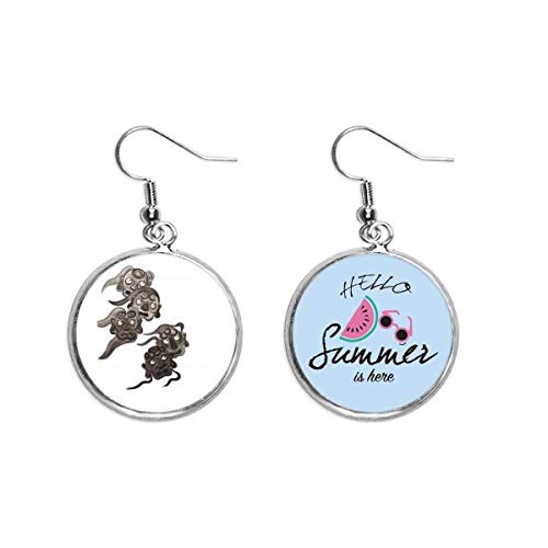 Pendientes de sandía y cinco duendes para lucir en tus tardes de playa este verano