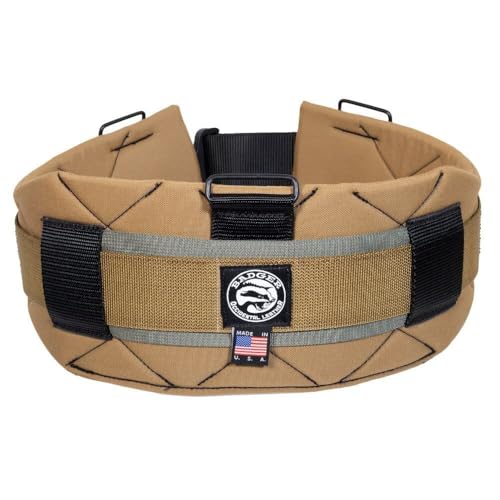 Badger by Occidental Leather 410020 LG Badger Belt - Sawdust2