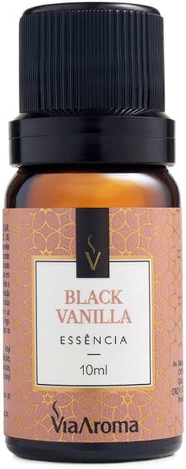 Essência Black Vanilla Via Aroma - 10ml