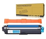 Contenido del envío: 1 tóner cian compatible con tóner Brother TN245C en una caja separada.