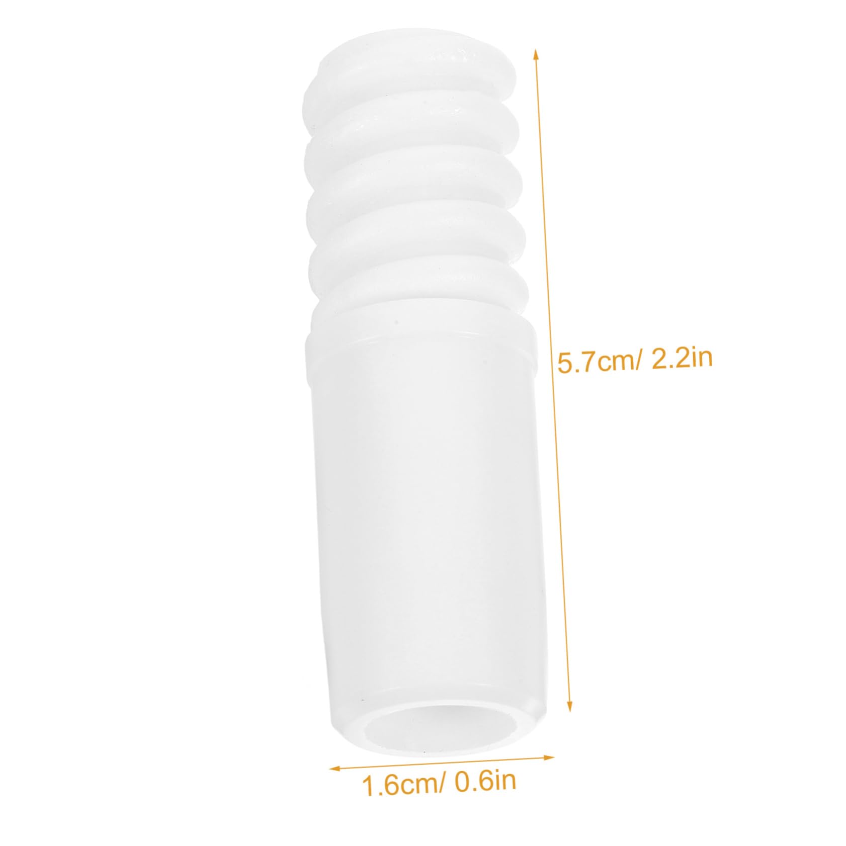 IWOWHERO Household Cleaning Tools Broom Handle Thread Adapter Threaded Tip Replacement White 19mm Pole Adapter Tip