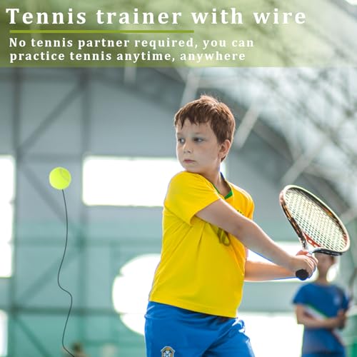 3 Stück Twistball Ersatzball,Ball Mit Schnur,Tennisball Mit Schnur,Tennisball An Schnur, Elastischer Twistball Ersatzball,Für Tennistrainer, Tennisbälle Mit Schnur Für Erwachsene, Anfänger, Training
