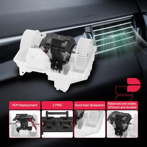 Image of BDFHYK AC Heater Blower Motor Fan Compatible with Mercedes-Benz S450 S550 S550e S560 S560e S600 S63 AMG S65 AMG,HVAC Blower Motor Assembly Replacement for 87461 A2228202214 2228202214