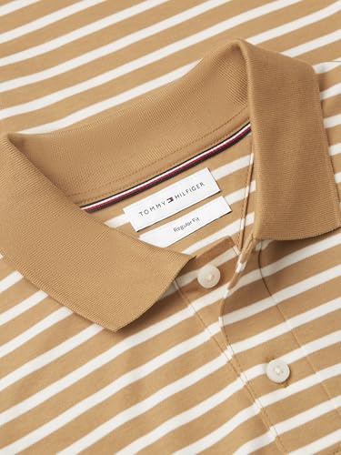Image of Tommy Hilfiger Mens Short Sleeve Casual Polo Shirts in Regular Fit with Liquid Cotton