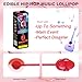 Amos Music Lollipop Candy, Audio Singing Lollipop, Unique Gift, Individually Wrapped Natural Strawberry Flavor (1 Pack)