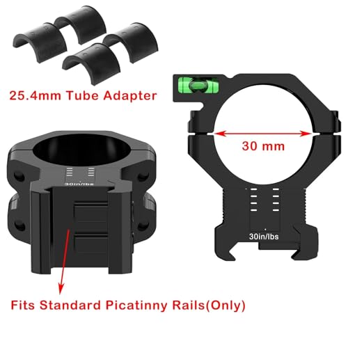 Westhunter WH-201M-BLACK Optics 120 Moa Adjustable Height Scope Rings thumb #5
