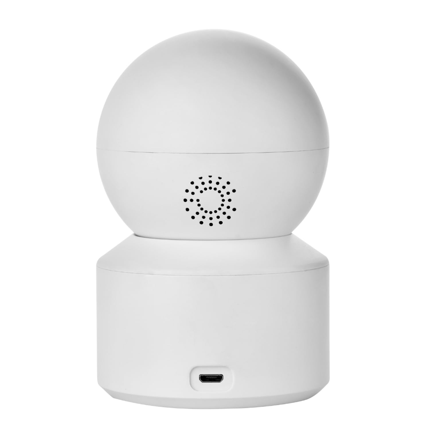 LIFEBOX WOWI Caméra intérieure WiFi Double Objectif Surveillance Domicile, Blanc