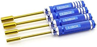 HobbyStar 4pc. Nut Driver Set, Metric, TiNi Coated for Hobby and RC