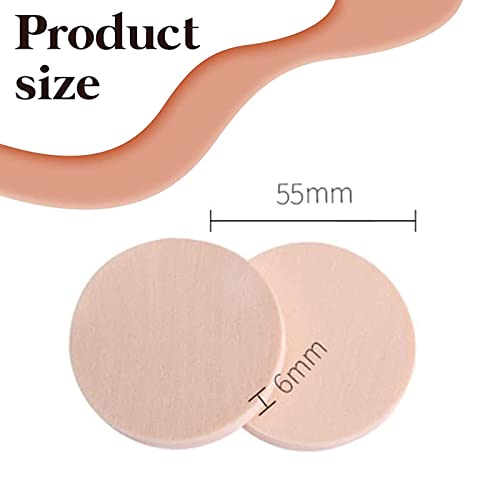 12pcs Makeup Sponge, Round Face Paint Sponge Set Reusable Makeup Sponge, Make Up Blenders Foundation Primer Puff Sponges Creams, And Powders, Wet and Dry use - Image 3