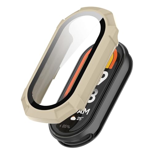 Protection écran Mi Band 9 anti-rayures avec bumper rigide antichoc
