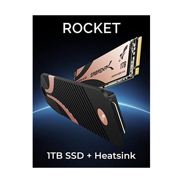 Sabrent Rocket 4 Plus NVMe 4.0 Gen4 PCIe M.2 SSD 1TB - Image 3
