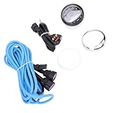 Tbest Kit Tach Marine Pantalla LCD para Barcos Velocímetro de Repuesto 7000RPM para Smart Craft SC1000