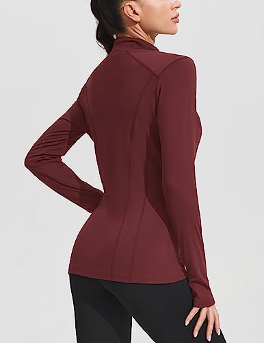 Pinspark Workout Jackets For Women Athletic Gym Running Yoga Jacket Full Zip Up Slim Fit Sports Tops With Pockets thumb #3