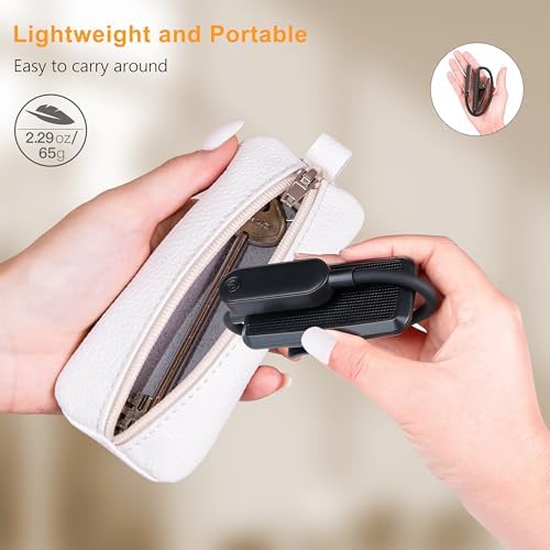 Gritin Lampka do czytania,16 LED 3 tryby ochrony oczu Lampa Book (ciepłe zimne białe światło)-bezstopniowe przyciemnianie, akumulator, długa żywotność baterii, 4-poziomowy wskaźnik zasilania